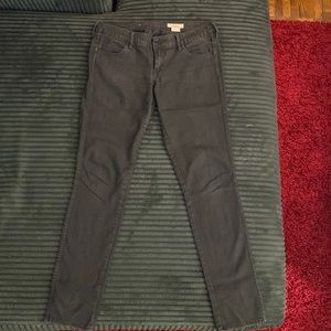 Faded black jeans